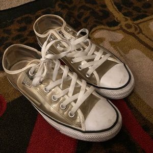 Rare clear converse kids 5 ladies 7